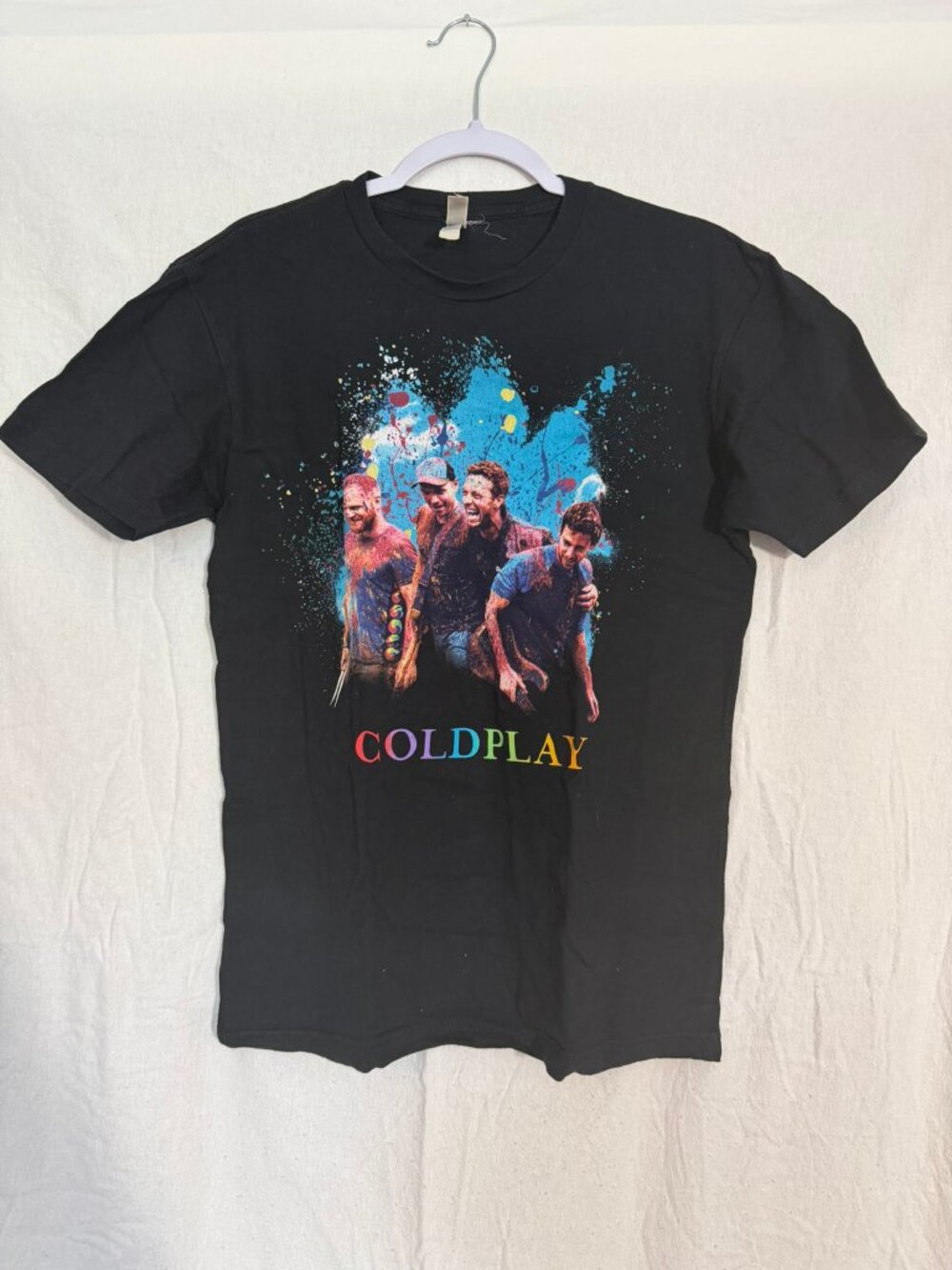 Coldplay Tour Tee Shirt Medium